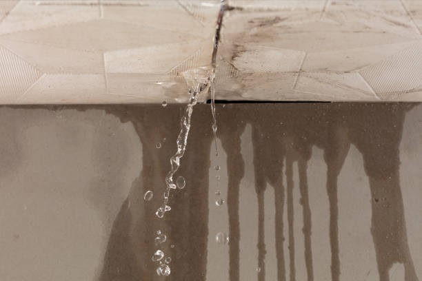 Professional Water Extraction technician working in Mentone, CA